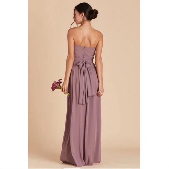 Birdie Grey Grace Convertible Dress in Dark Mauve - Picture 3 of 7